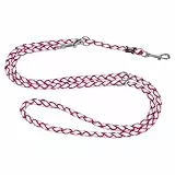TRIXIE Hundeleine Cavo V-Leine S–M, 2,00 m ø 12 mm in fuchsia - verstellbare Leine mit reflektierenden Elementen - für kleine bis mittelgroße Hunde - 135811