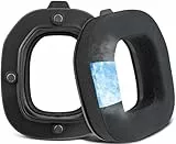 SOULWIT Kühlgel Ersatzpolster Ersatz Ohrpolster für Astro A40 TR Headset, Ohrpolster Kissen mit Eissilk-Stoff, Schallschutz-Schaumstoff