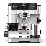 Ninja Luxe Premier 3-in-1-Kaffeemaschine mit Mahlwerk und Aufschäumer für Latte, Cappuccino, Cold Brew & Espresso, einfache Handhabung, 4 Voreinstellungen zum Aufschäumen, Silber, ES601EU