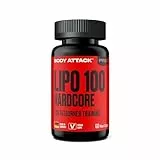 Body Attack Sports Nutrition Kapseln - Mit Lipocholine (60 Kapseln Hardcore)