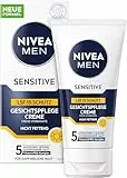 NIVEA MEN Sensitive Gesichtscreme LSF 15