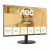 AOC 24B3HA2 - 24 Zoll Full HD Monitor, eingeb. Lautsprecher (1920x1080, 100 Hz, VGA, HDMI 1.4) schwarz