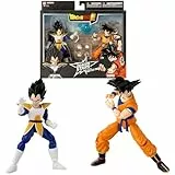 BANDAI – Dragon Ball Super – Dragon Stars Figuren 17 cm – Battle Pack – Vegeta vs Goku – Offizielle Dragon Ball Lizenz – 2er Figuren-Sammelpack – Spielzeug für Kinder ab 4 Jahren – 37294