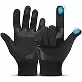 WESTGIRL Fahrradhandschuhe Winter Warme Handschuhe Herren Damen Touchscreen Thermohandschuhe Winddichte für Männer Frauen zum Radfahren Laufen Wandern (S)