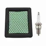 MCHNIC Luftfilter mit Zündkerze für McCulloch M46-160AWRPX, M53-160AWRPX, M53-190AWRPX, M56-190AWFPX Rasenmäher