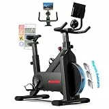 Bluearth Heimtrainer Fahrrad, leise Magnetischem Widerstand, max. 160KG,Indoor Spinning Bike für Cardio-Training zu Hause，verstellbarer Widerstand & Smart-App mit Immersivem Erlebnis und Live-Kursen