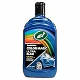 Turtle Wax 52709 Color Magic Autolack-Politur – Stellt Farbe und Glanz wieder her, Blau, 500 ml