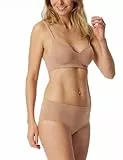 Schiesser Damen Soft-BH Mit Schale Und Gleitenden Cups - Unique Micro BH, Maple_181127, 85C EU