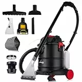 LEHMANN Waschsauger Ultrawash 4 in 1 | Staubsauger für Teppiche und Polstermöbel | Beutelloser Staubsauger mit 20-Liter-Behälter | inkl. umfangreichem Zubehör