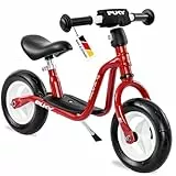 PUKY LR M Chilli Red | Laufrad ab 2 Jahre | Kinderspielzeug ab 2 Jahre | Balance Bike | Kinderroller mit Trittbrett | Lauflernrad mit Sicherheitslenkergriffen | Höhenverstellbarer Lenker & Sattel