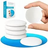 SilverRack® Türstopper Wand selbstklebend Weiß [6 Stück] - Wandpuffer als perfekter Schutz für Wand und Tür - Türpuffer Wandschutz als Türstopper für Türklinken gegen Türanschlag