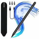 Stift für iPad 11 & 10. Gen, Air 11” & 13“ (M3/M2), Stylus Pencil für Apple iPad 11/10/9/8/7/6/A16, Pro 3/4/5/6/M4, Air 3/4/5, Mini 5/6 mit Schnellladeleistung Palm Rejection, Neigungssensitivität