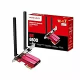Mercusys MA37BE Wi-Fi 7 WLAN Karte für PC, BE6500 Tri-Band PCIE Adapter, Bluetooth 5.4, WPA3, MU-MIMO, OFDMA, unterstützt nur Windows 11