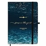 Lebenskompass Kalender 2025 2026 A5 ”DIVE” - Hardcover Buchkalender von Juli 2025 bis Dezember 2026 - Dein Wochenplaner & Terminplaner für 18 Monate