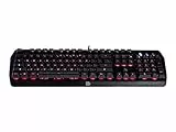 Thermaltake TT Esports Challenger Edge Gaming Tastatur schwarz komplette Hintergrundbeleuchtung RGB Anti-ghosting Multimedia Shortcut Keys