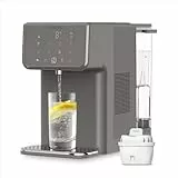 Philips Water 3500 Series Heiß- und Kaltwasserspender mit Geschmack+ Filtration, Gefiltertes Heißes und Kaltes Wasser in Sekunden, UV-C-Bakterienschutz, Keine Installation Erforderlich