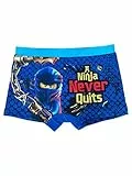 Fashion UK Lego Ninjago Badehose Badeboxer (DE/NL/SE/PL, Alter, 9 Jahre, 10 Jahre, Regular, dunkelblau)