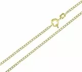 Generisch Echtgold 8 kt 333 Gold Goldkette Panzerkette Länge 70 cm Breite 1,6 mm Halskette Kette Schmuck