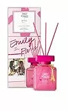 ipuro Essentials x Emily in Paris Chic Chérie Raumduft 50ml - Lufterfrischer mit Lavendel, Jasmin, Rose & Sandelholz Duft Aroma - Diffuser mit Stäbchen - Französischer Charme für dein Zuhause
