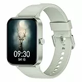 KIUVKAS Smartwatch Damen Herren, 1.95' Zoll-Touchscreen Smart Watch mit Telefonfunktion 140+ Sportmodus Sportuhr, Wasserdichter Fitness Tracker mit Schlafüberwachung Herzfrequenz für Android iOS
