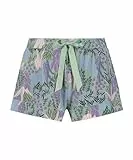 HUNKEMÖLLER Pyjamashorts Jersey Lace - Forest Green - M