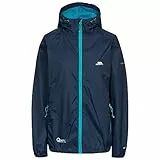 Trespass Qikpac Female Jacket, Navy, L, Kompakt Zusammenrollbare Wasserdichte Jacke für Damen, Large, Blau