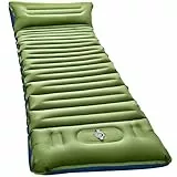Yuzonc Isomatte Selbstaufblasend,AUfblasbare Matratze mit Fußpumpe & Kissen, Ultraleichte Schlafmatte Outdoor für Wandern, Strand, Reise, Zelt