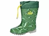 Lico Unisex Kinder Power Blinky Gummistiefel, Grün Gelb, 31 EU