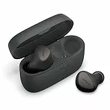 Jabra Elite 4 True Wireless Earbuds – Kopfhörer mit aktiver Geräuschunterdrückung – Diskrete & Bequeme Bluetooth-Kopfhörer, Laptop, iOS und Android kompatibel, Dunkelgrau