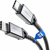 KabelDirekt – USB C Kabel zum Schnellladen, bruchfeste Metallstecker + Nylon-Braiding, USB 2.0 – 1,5m (lädt Handys/Laptops mit 60W, höchst robust, funktioniert als Ladekabel/Datenkabel, schwarz)