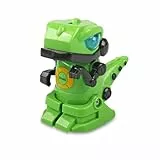 Cartronic IR Ferngesteuerter Roboter Dino mit leuchtenden LED-Augen, Produktmaße ø 65 x 128 mm - Smarter Mini Roboter in der Dose - RC Roboter für Kinder ab 3 Jahren