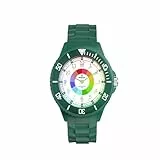 Weayege Kinderuhr Jungen Mädchen,Lern Armbanduhr für Kinderuhr,Kinderuhr Analog,Kinder Uhr,Armbanduhr für Kinder Jungen und Mädchen,3ATM wasserdichte Analog Quarzuhr,Erlernen der Uhrzeit