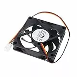 ECSiNG 70-mm-3-Pin-CPU-Lüfter mit Doppelkugellager AFB0712HHB 12 V 3050–6000 U/min Kompatibel mit AMD K7-Prozessoren