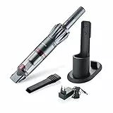 Genius Invictus One Version 1.0 Set 9-teilig anthrazit - Handstaubsauger mit maximaler Power im Handformat - Beutelloser und kabelloser Akku Handsauger 90 W BLDC Motor + Zubehör