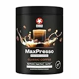 MaxiNutrition MaxPresso Coffee Classic 300g, Protein Kaffee, Whey Coffee Pulver, 21g Eiweiß pro Portion, Zuckerfrei & fettarm, Warm & kalt genießbar
