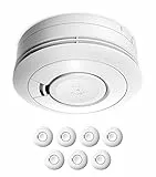 Ei Electronics Ei650 Rauchwarnmelder, Rauchmelder im 7er Set, Stand-Alone-Gerät mit Batterie für 10 Jahre, Testsieger Stiftung Warentest, weiß