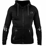 Venum Herren Venum contender 3.0 hoodie Kapuzenpullover, Schwarz / Schwarz, L EU