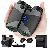 15x30 Kompaktes Fernglas für Erwachsene - Occer Large View High Powered Binoculars für die Vogelbeobachtung - Leichtes Fernglas für die Jagd Kreuzfahrtschiff Reisen - Schwarz