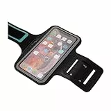 DFV mobile - Berufsausrüstung Armbandtasche Sport Armband Wasserabweisende aus Neopren Premium für Unihertz Titan Slim (2022) - Schwarz