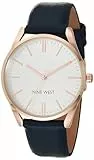 Nine West Women's Strap Watch Blue