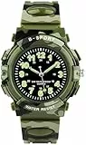GUUMUXIN Kinderuhr Jungen Mädchen,Armbanduhr Jungen Analog,Armbanduhr Kinder,Analog Quartz Uhr mit Armbanduhr Kautschuk Wasserdicht Outdoor Sports Uhren