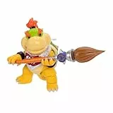 „Super Mario Galaxy“-Film: Bowser Jr. 5' / 12,7 cm große Actionfigur mit Zubehör, offiziell lizenziert von Jakks Pacific, 17 Gelenkpunkte, inklusive Pinsel-Zubehör, ab 3 Jahren