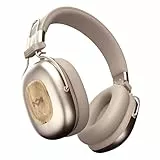 Marley House of Positive Vibration Rebel kabellose Bluetooth Kopfhörer - Over-Ear Wireless ANC mit adaptivem Noise Cancelling, 130 Std. Akku, IPX5, 40mm-Treiber, nachhaltige Materialien, Cream