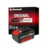 Original Einhell 18V 4,0 Ah Ah Power X-Change Akku (18V, für alle PXC-Geräte, Ladezustandsanzeige, Batteriemanagementsystem, situativ angepasste Ladezyklen, ohne Ladegerät)