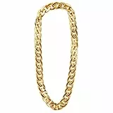 W WIDMANN MILANO Party Fashion - Halskette gold, 72 cm, Halsschmuck, Accessoire, Faschingskostüme, 80er Jahre, Rapper