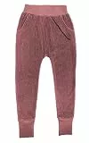 Leela Cotton Kinder Cordhose Bio-Baumwolle Hose Unisex 2072 (128, Dunkel Mauve)