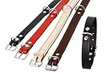 Karlie RONDO Halsband genietet - Natur (25 mm, 62 cm)