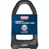 ABUS Bügelschloss Granit Super Extreme 2500/165HB230 - gegen Sägeangriffe mit Winkelschleifern spezialisiertes Fahrradschloss für Fahrrad und E-Bike - Sicherheitslevel 15+, mit USH2500