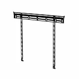 B-Tech BT8220 Wandhalterung für Flachbildschirm bis 65 Zoll/115 cm Farbe: Schwarz
