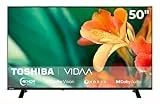 Toshiba 50UV1563DDW 50 Zoll Smart TV VIDAA - 4K UHD Fernseher mit Dolby Vision HDR, Triple-Tuner (DVB-C/S2/T2) und Streaming Apps, LED TV (2026)